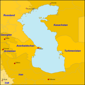 Kaspisches Meer und Anrainerstaaten